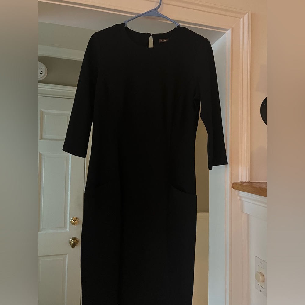 JMclaughlin classic black dress size small